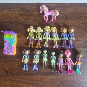 Groovy Girls Mini Dolls Huge Bundle 13 Dolls + Bed Horse